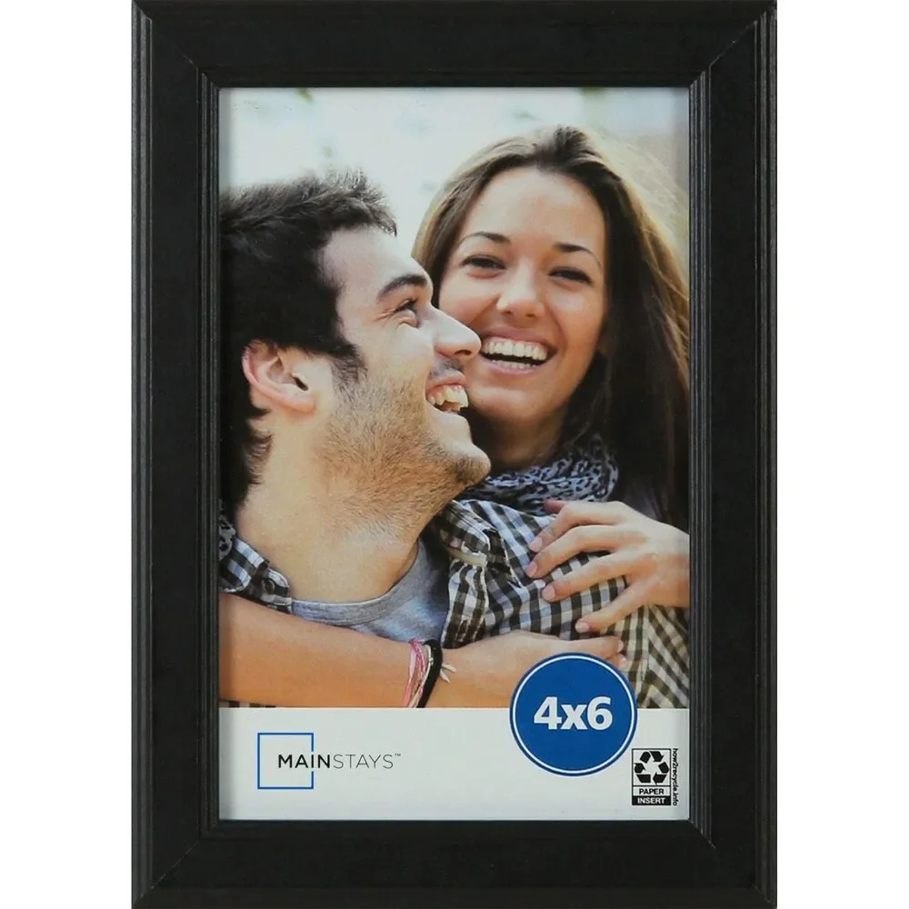 Mainstays 11x14 Front Loading Gallery Picture Frame - Black with Free Shipping